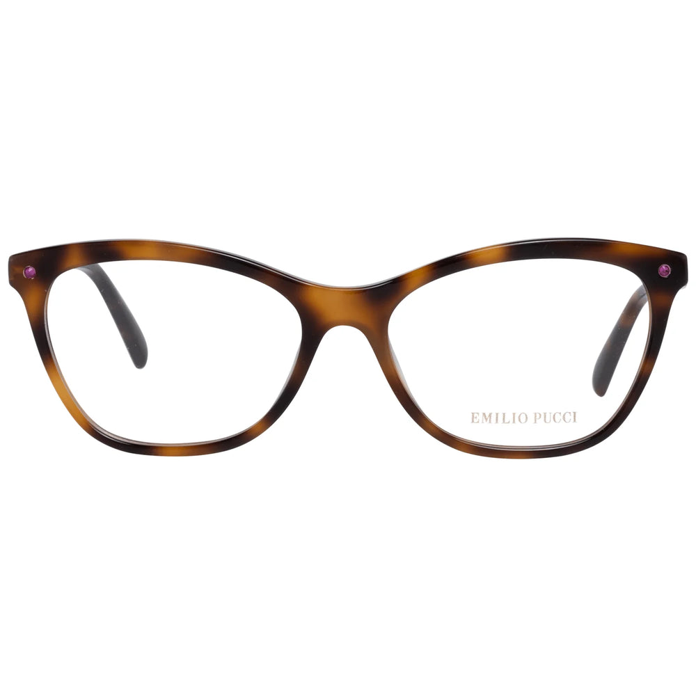 Emilio Pucci Brown Plastic Glasses (Frames) - Eyeglasses