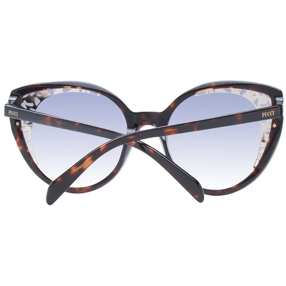 Emilio Pucci Brown Women Sunglass