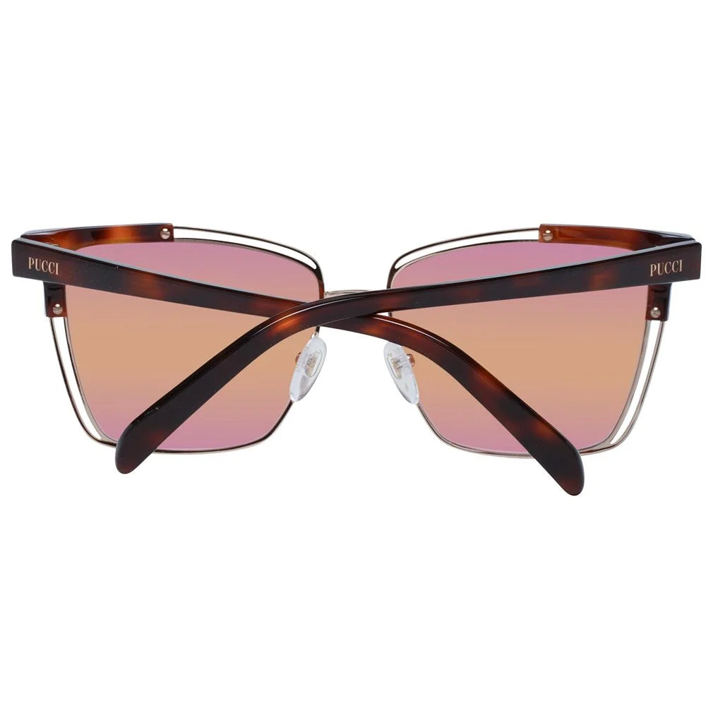 Emilio Pucci Brown Women Sunglass