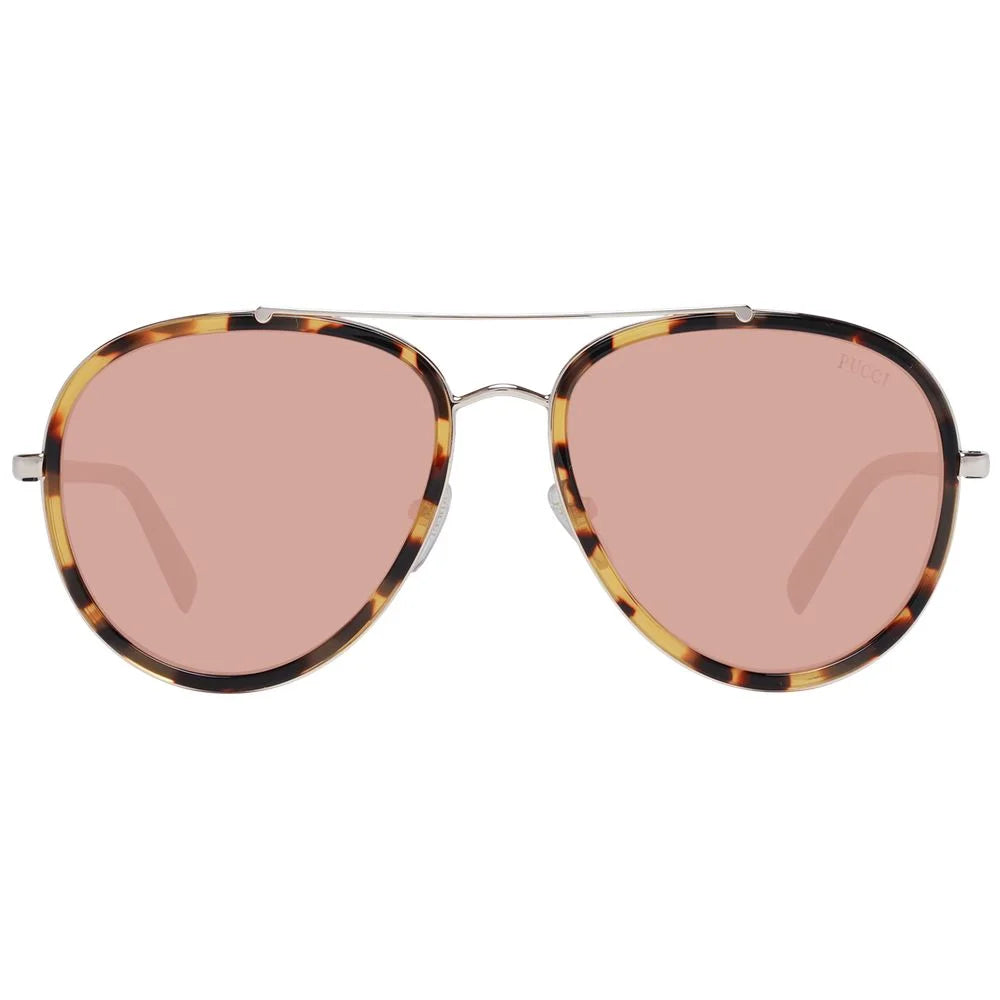 Emilio Pucci Brown Women Sunglass - Sunglasses