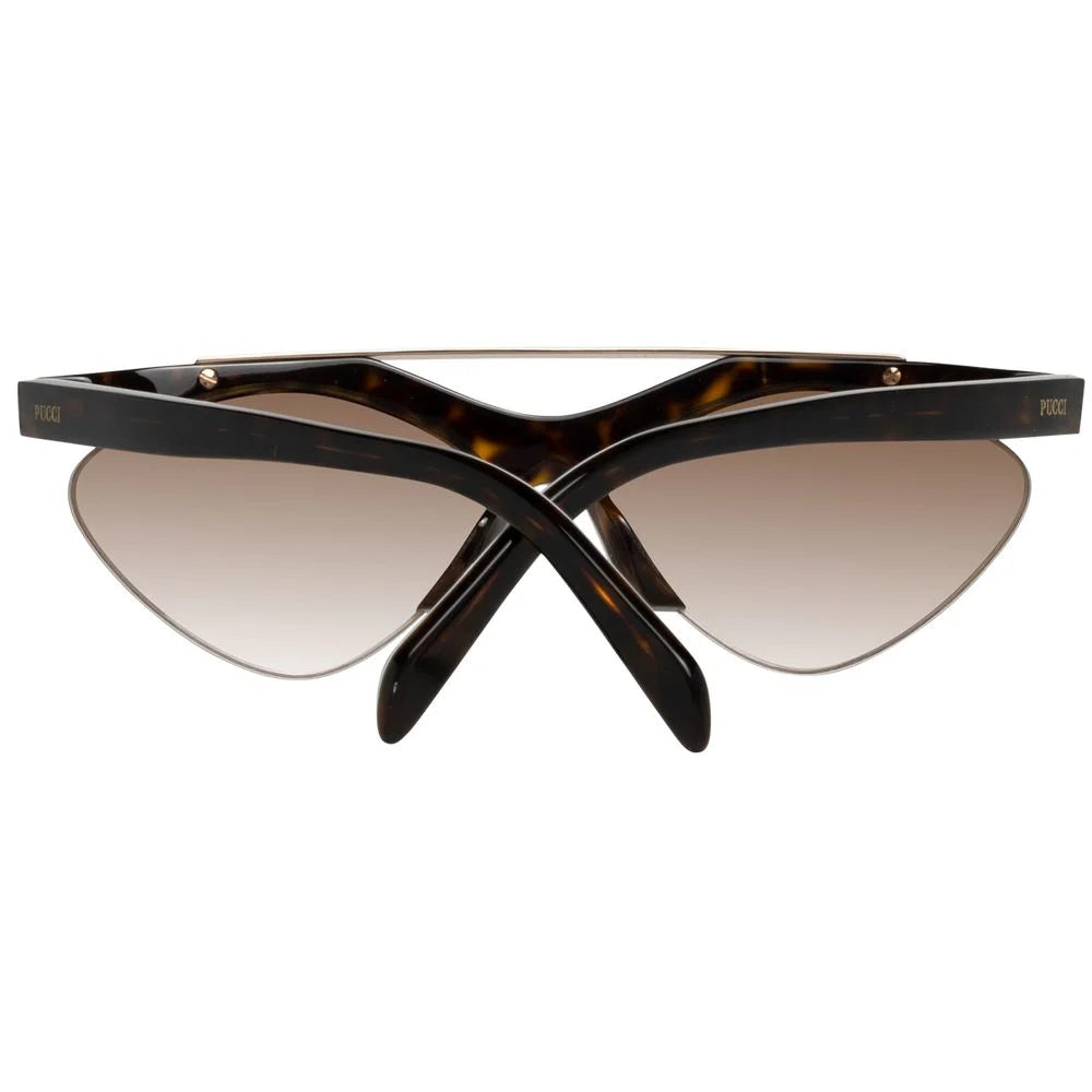 Emilio Pucci Brown Women Sunglass - Sunglasses