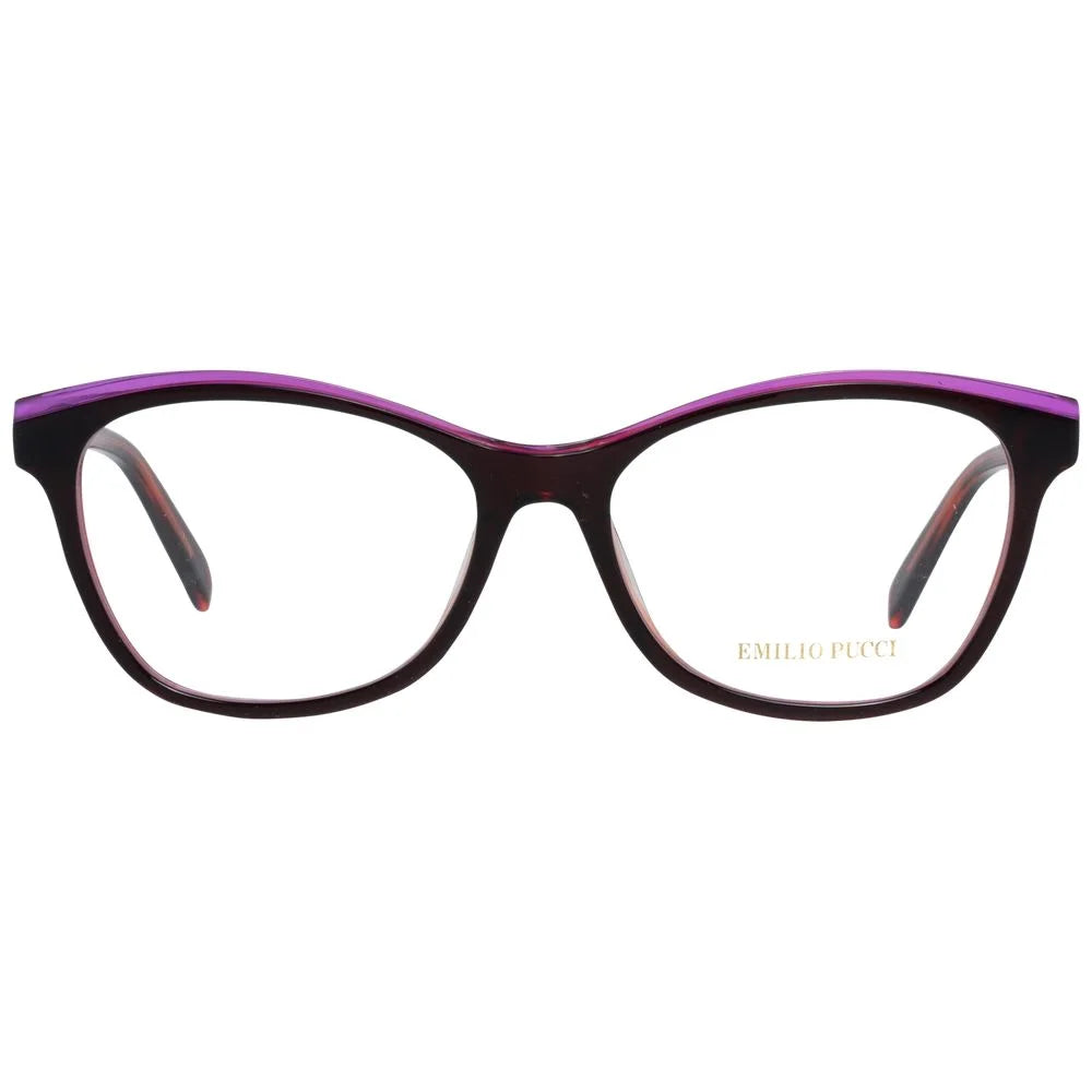 Emilio Pucci Burgundy Women Glasses Frame - Eyeglasses