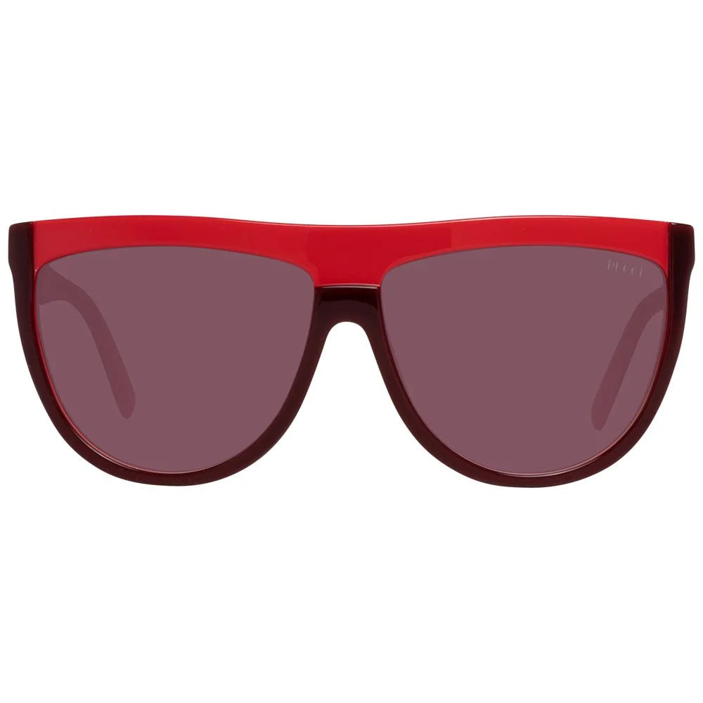 Emilio Pucci Burgundy Women Sunglass - Sunglasses