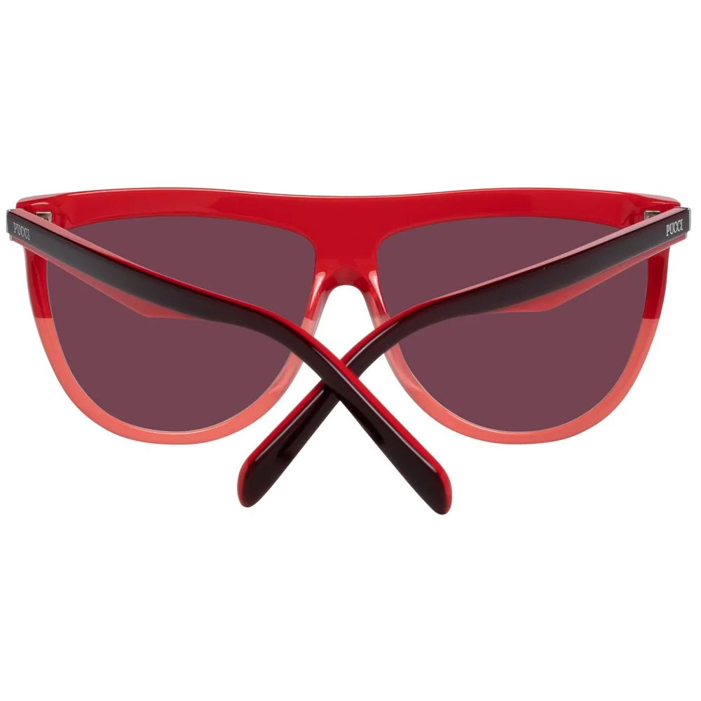 Emilio Pucci Burgundy Women Sunglass - Sunglasses