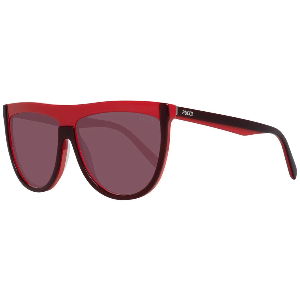 Emilio Pucci Burgundy Women Sunglass - Sunglasses