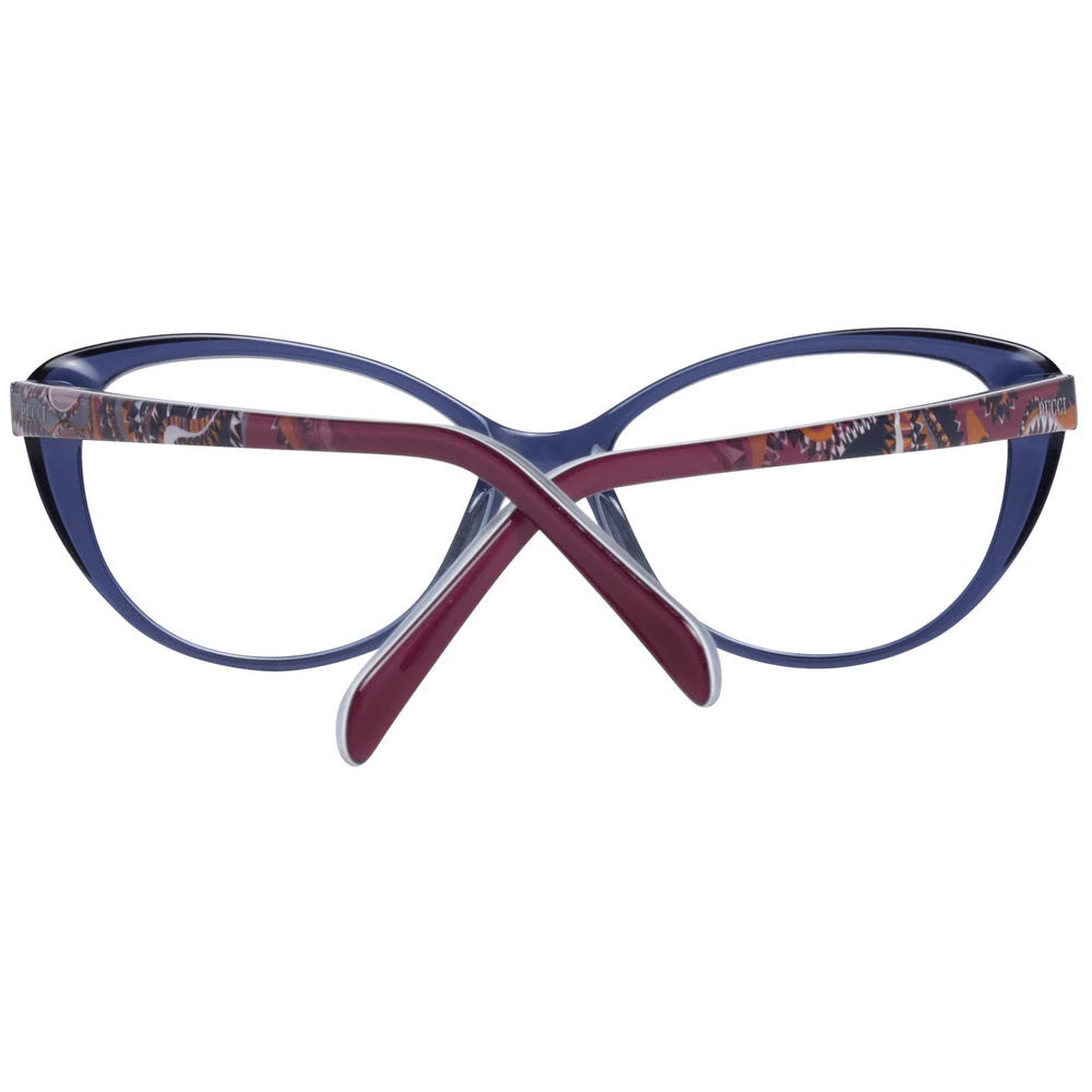 Emilio Pucci Chic Blue Full-Rim Designer Women’s Eyewear - Eyeglasses