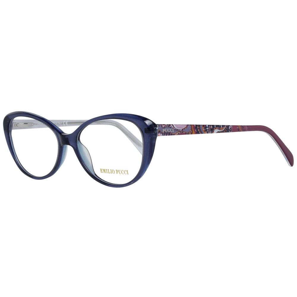 Emilio Pucci Chic Blue Full-Rim Designer Women’s Eyewear - Eyeglasses