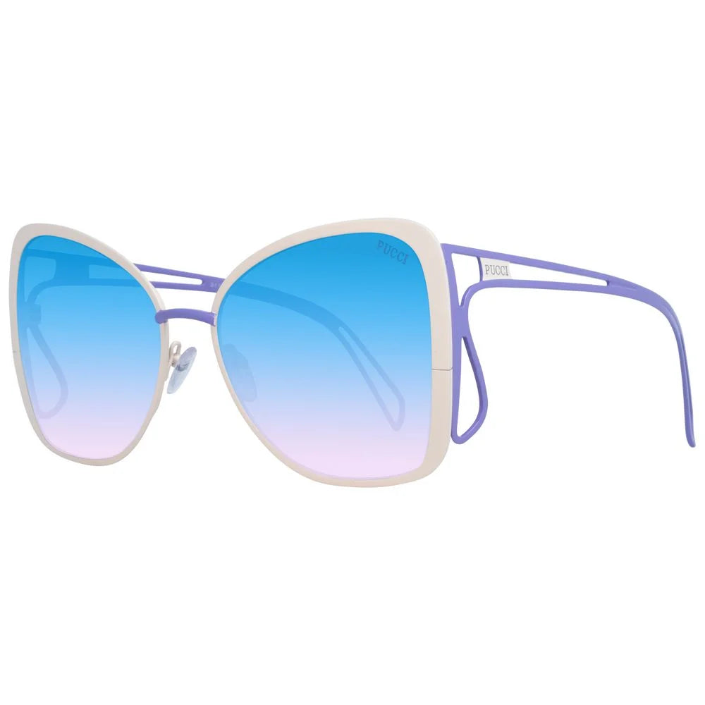 Emilio Pucci Cream Women Sunglass - SunglassesSunglasses