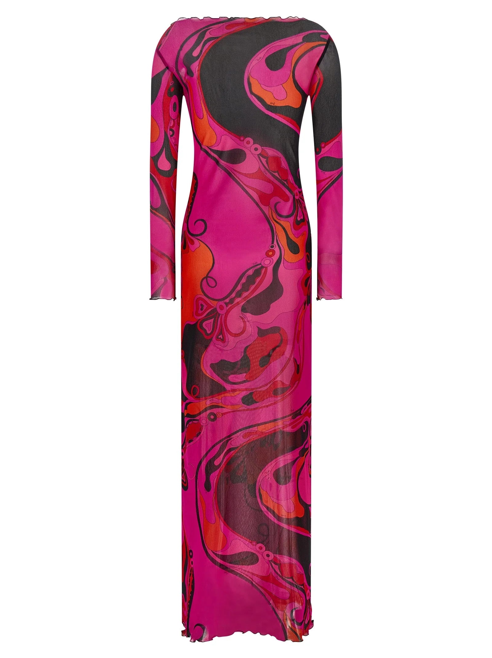 Emilio Pucci Fuchsia Polyamide Long Dress - IT46