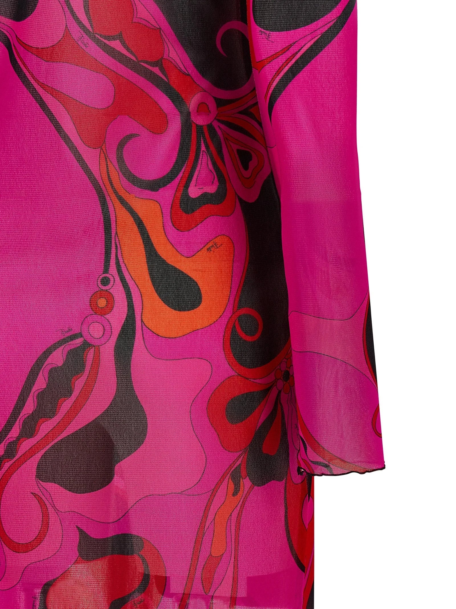 Emilio Pucci Fuchsia Polyamide Long Dress - IT46