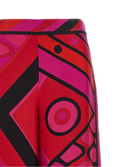Emilio Pucci Fuchsia Silk Casual Pants - IT40