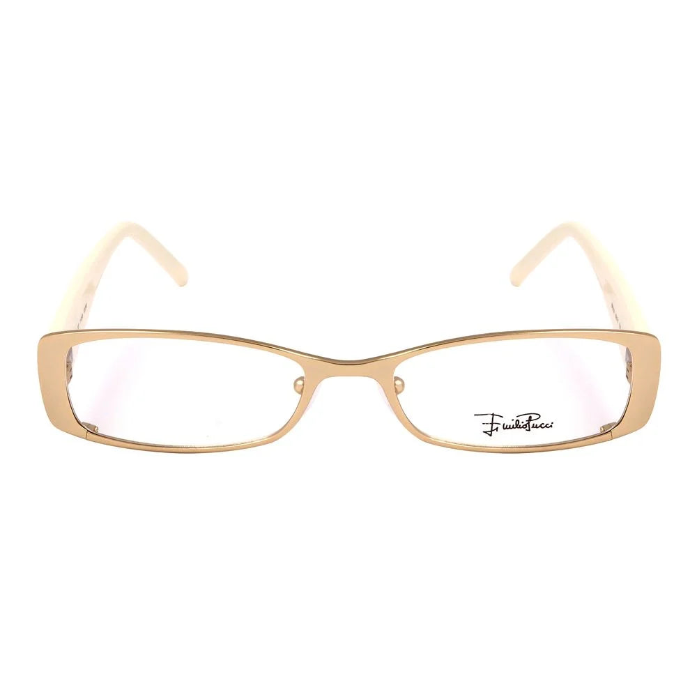 Emilio Pucci Gold Metal Frames - Eyeglasses