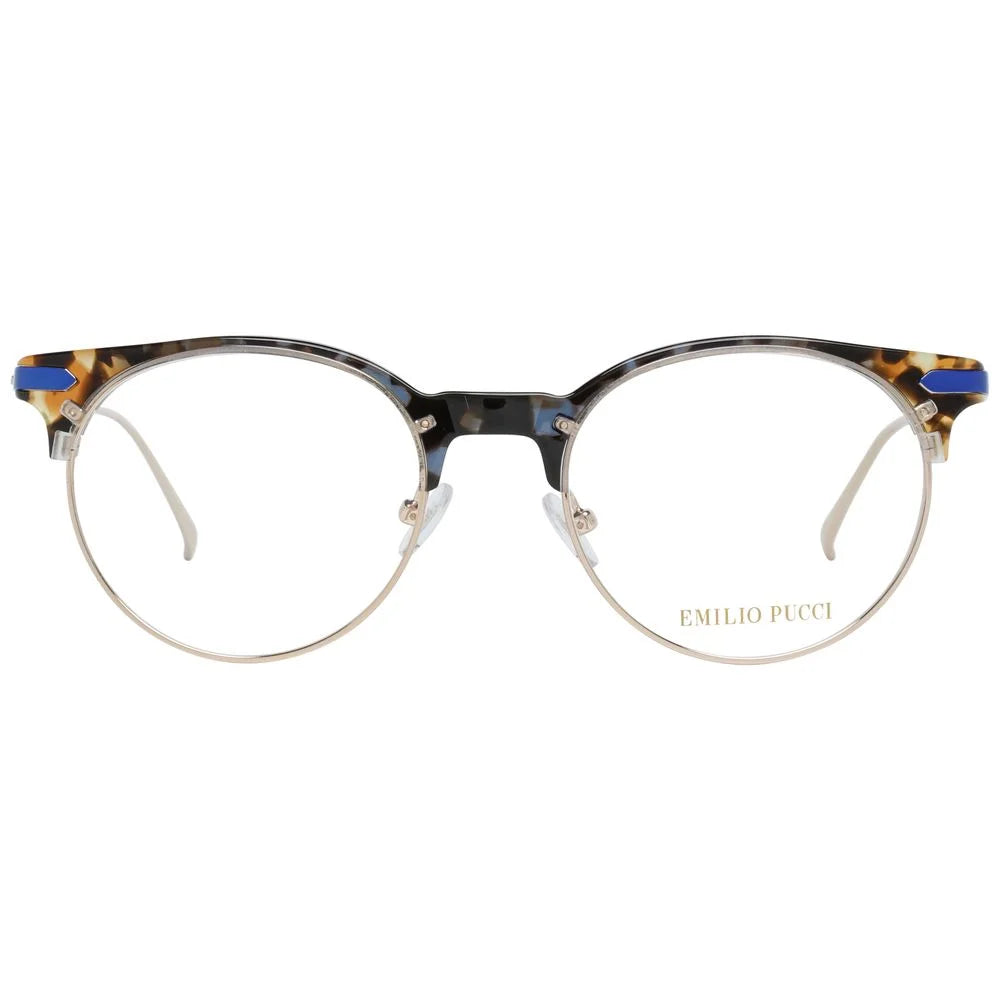 Emilio Pucci Gold Metal Glasses (Frames)