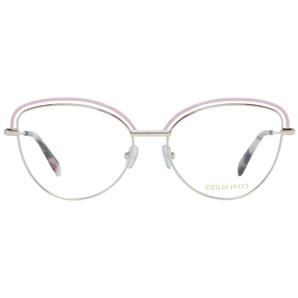 Emilio Pucci Gold Metal Glasses (Frames)