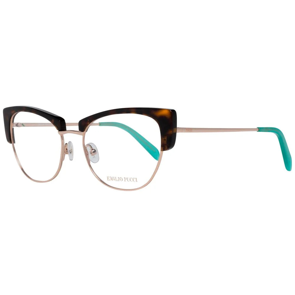 Emilio Pucci Gold Metal Glasses (Frames)