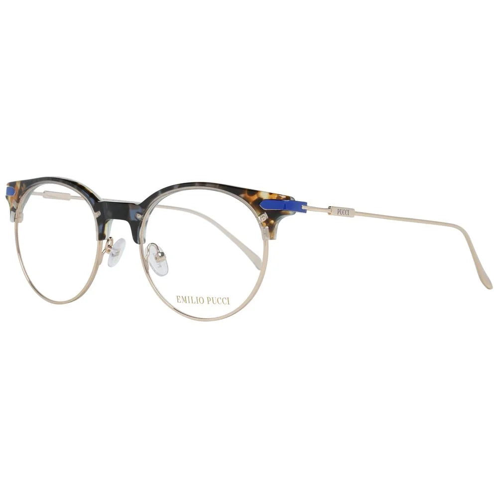 Emilio Pucci Gold Metal Glasses (Frames)