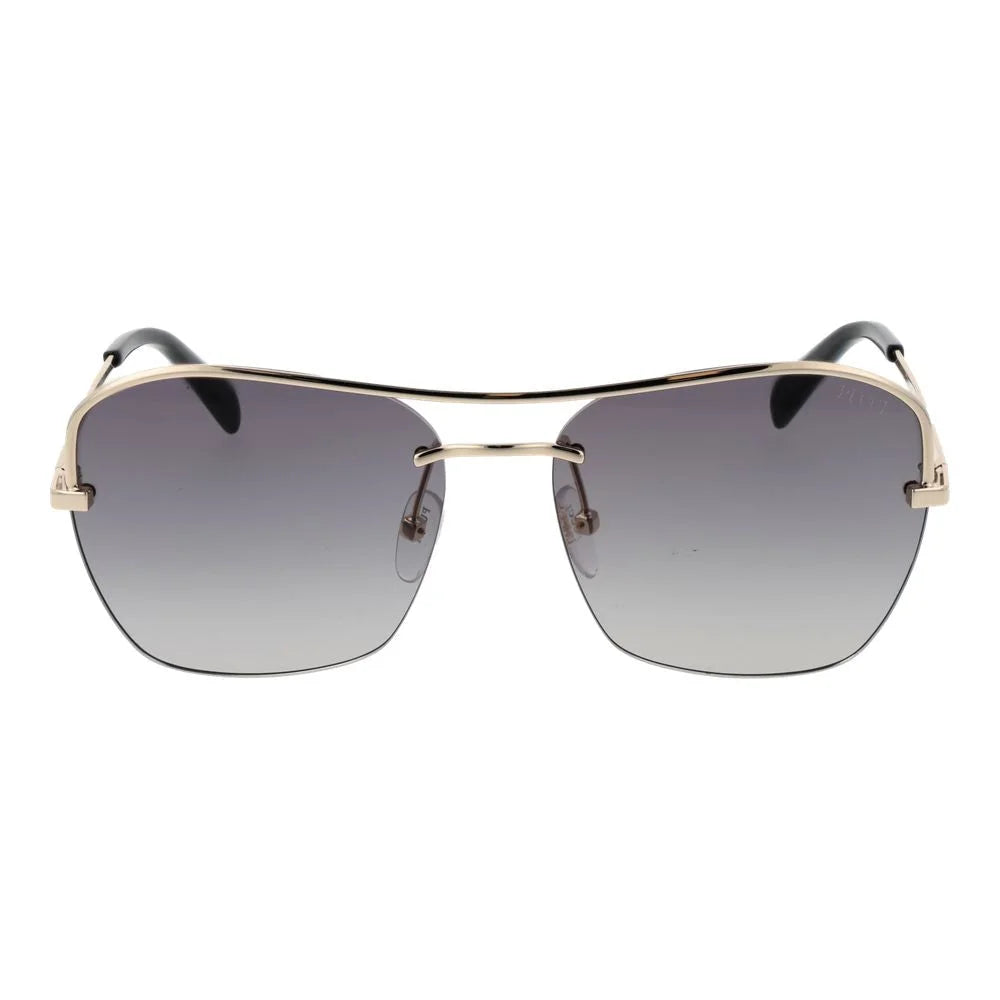 Emilio Pucci Gold Metal Sunglasses