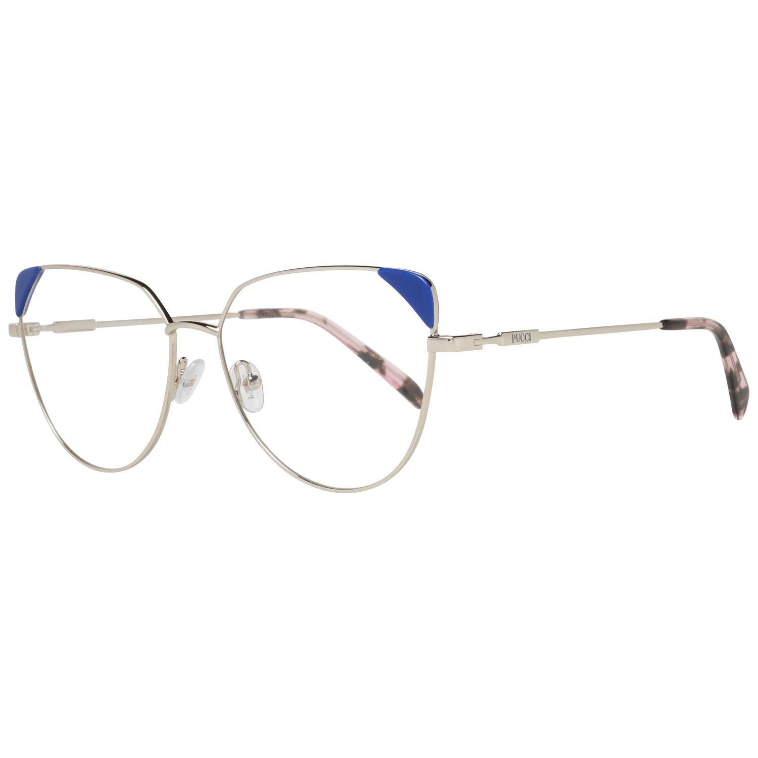 Emilio Pucci Gold Women Glasses Frame - Eyeglasses
