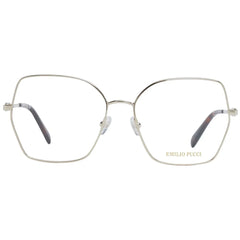 Emilio Pucci Gold Women Glasses Frame - Eyeglasses
