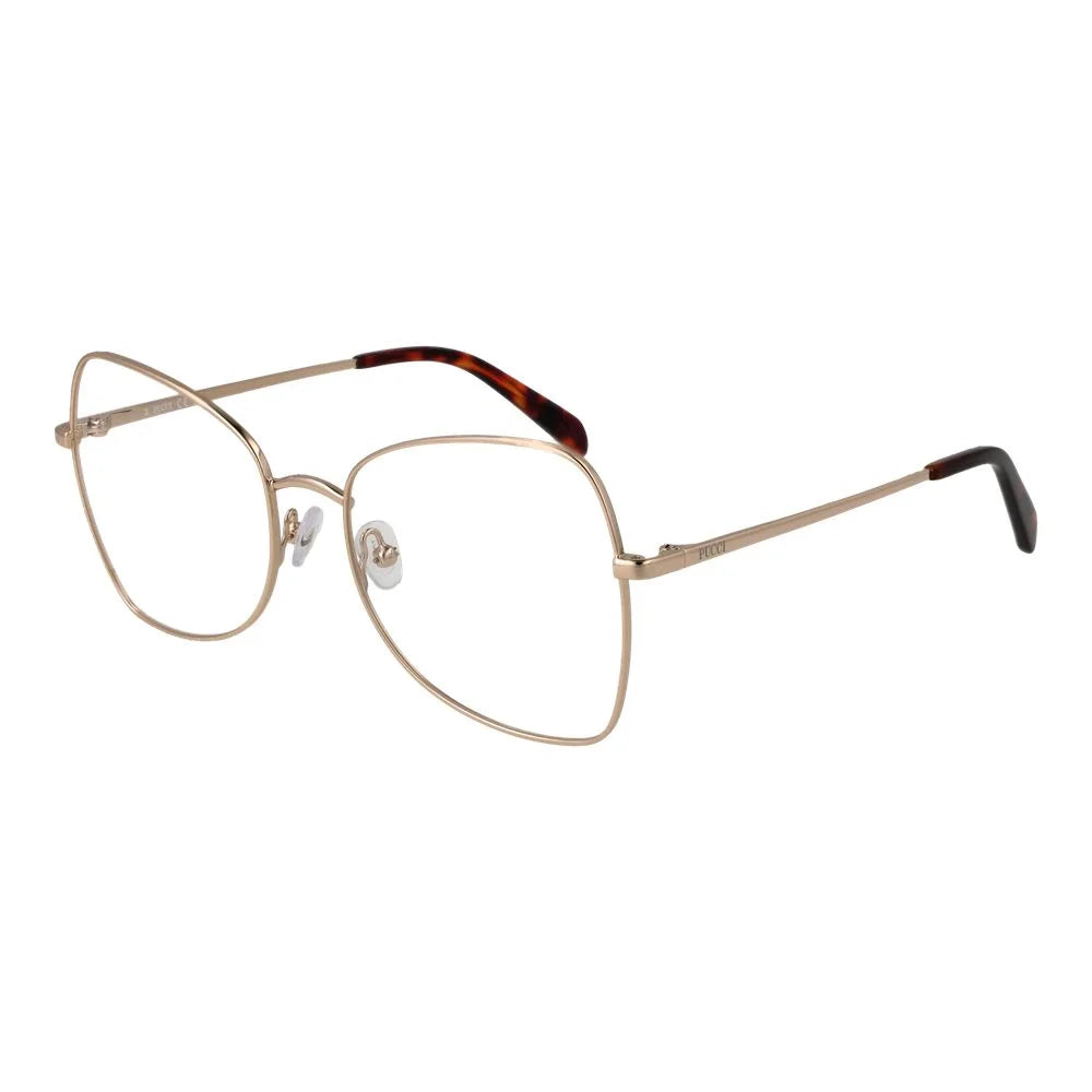 Emilio Pucci Gold Women Glasses Frame - Eyeglasses