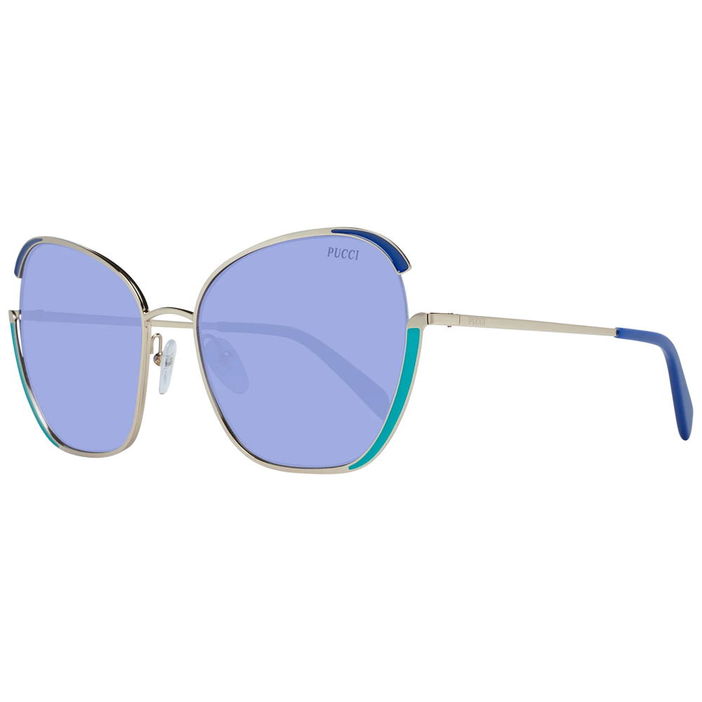 Emilio Pucci Gold Women Sunglass - Sunglasses