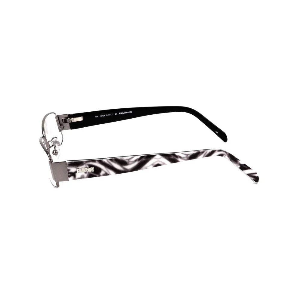 Emilio Pucci Gray Metal Frames - Eyeglasses
