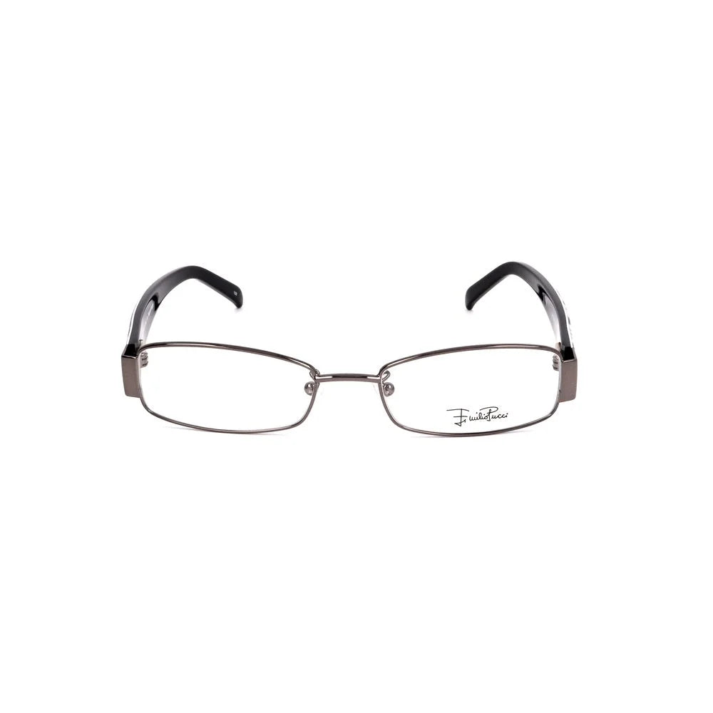 Emilio Pucci Gray Metal Frames - Eyeglasses