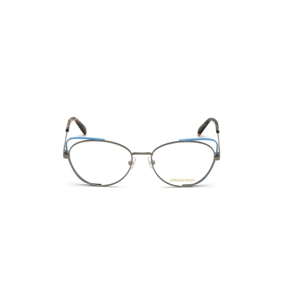 Emilio Pucci Gray Metal Frames - Eyeglasses