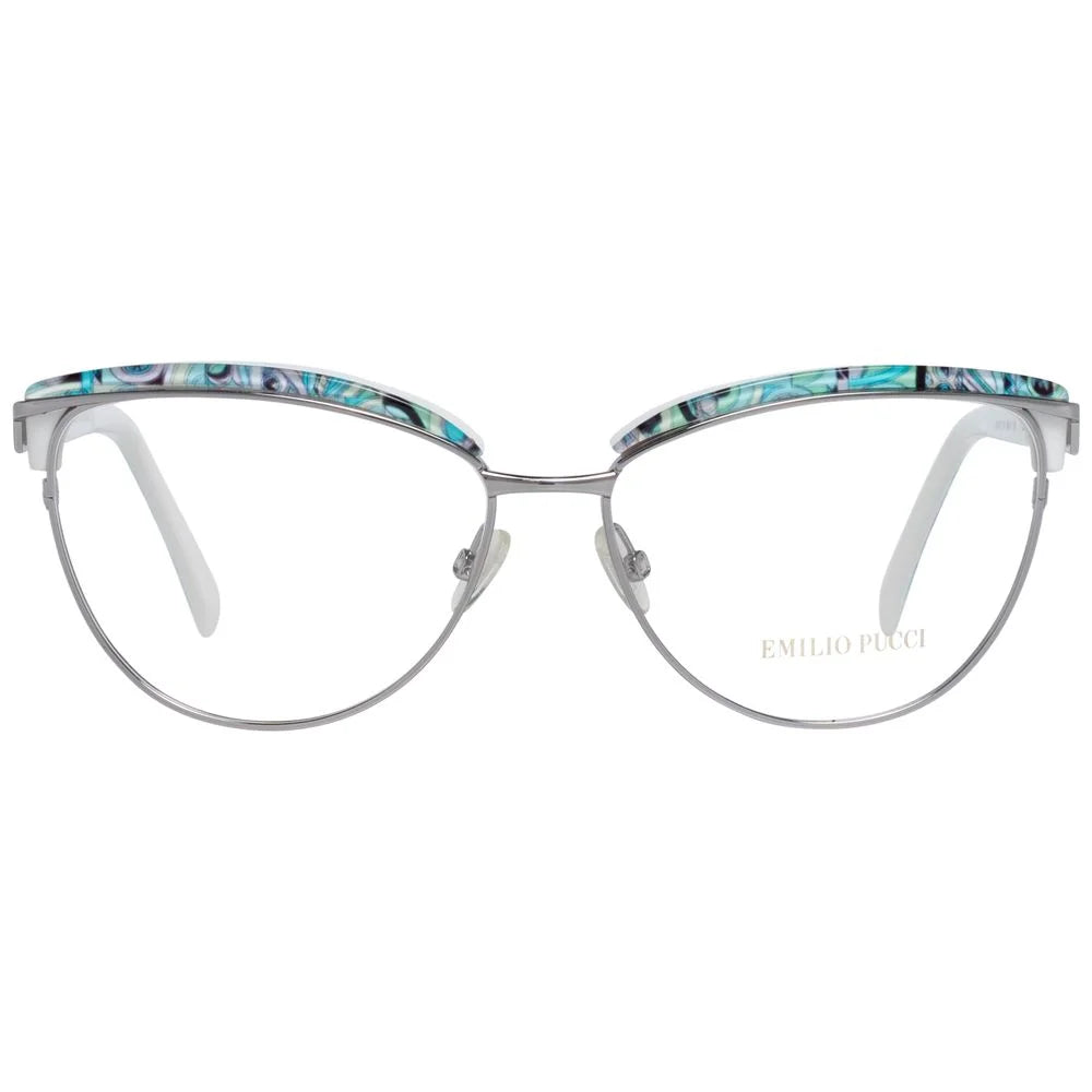 Emilio Pucci Gray Metal Glasses (Frames)