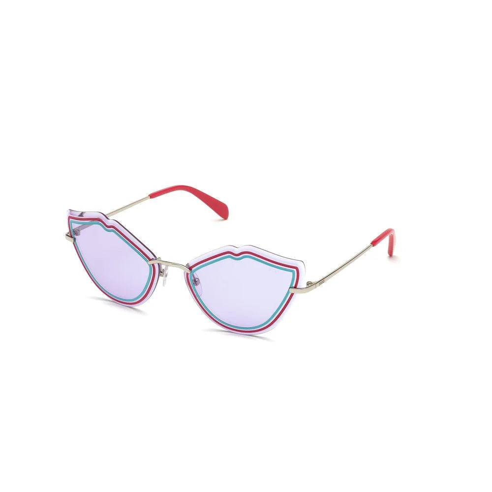 Emilio Pucci Gray Metal Sunglasses - Sunglasses