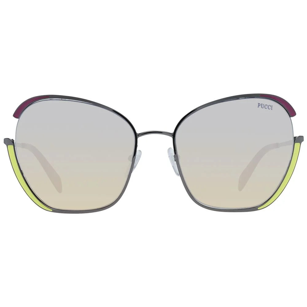 Emilio Pucci Gray Women Sunglass - Sunglasses