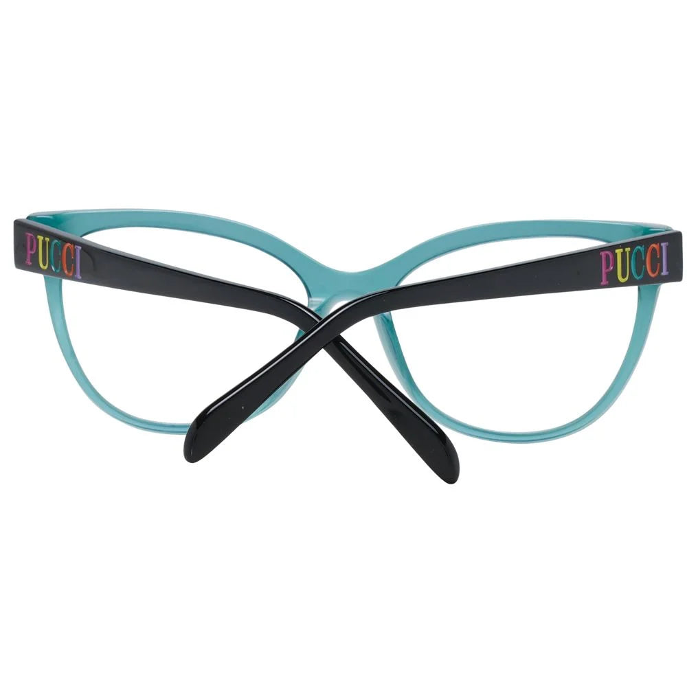 Emilio Pucci Green Women Glasses Frame - Eyeglasses
