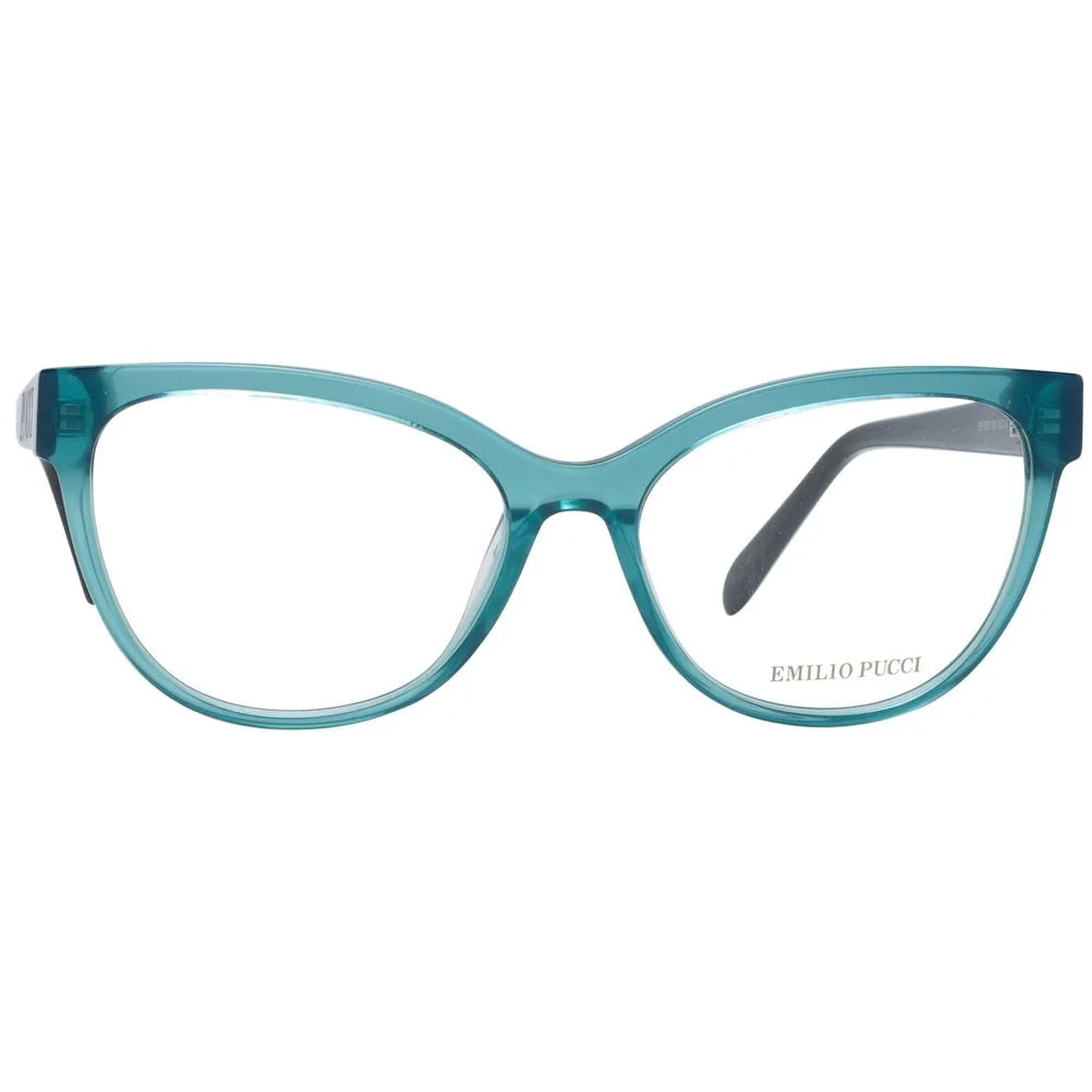 Emilio Pucci Green Women Glasses Frame - Eyeglasses