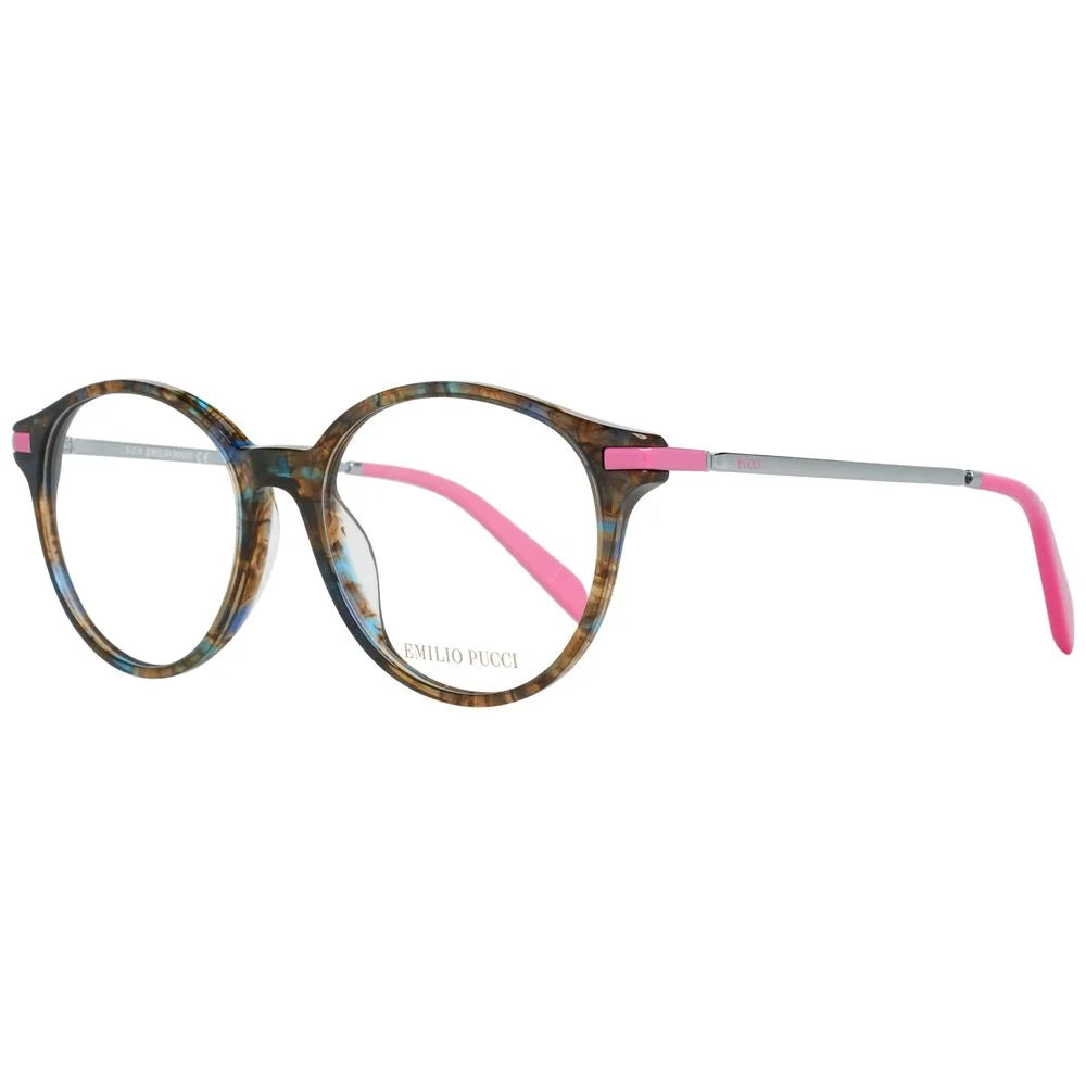 Emilio Pucci Multicolor Metal Glasses (Frames)