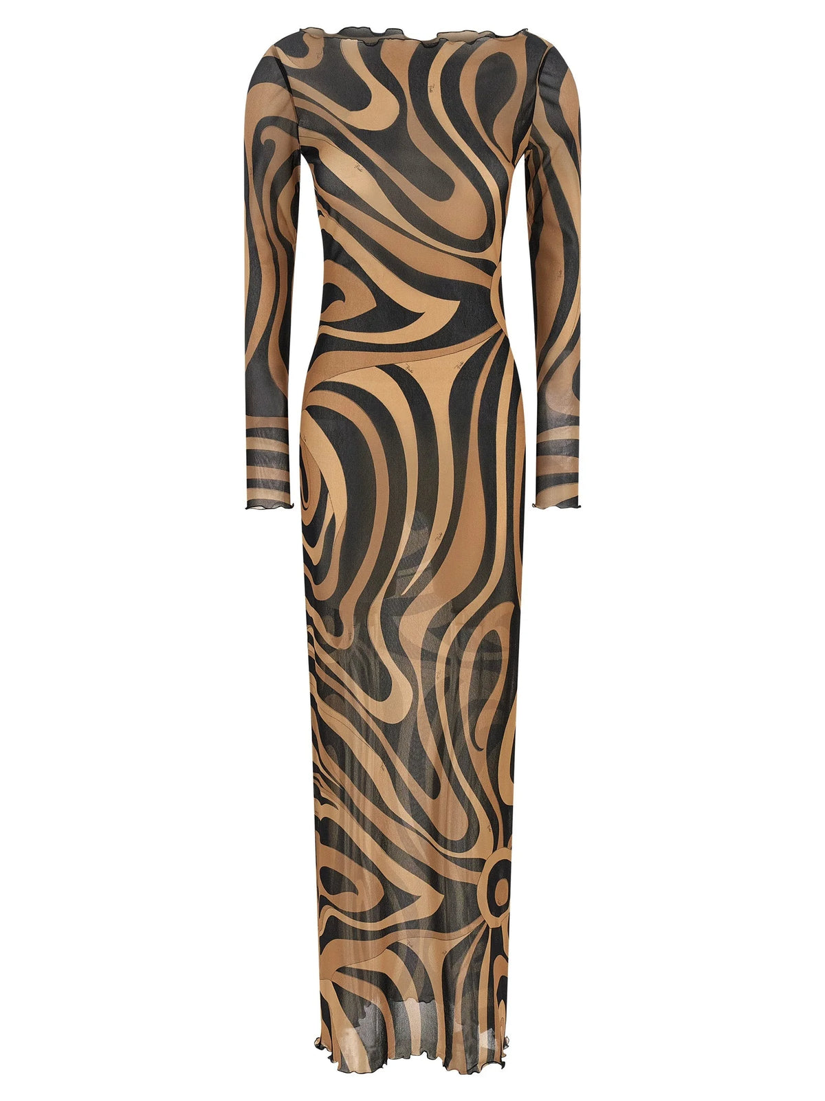 Emilio Pucci Multicolor Polyamide Long Dress - IT46