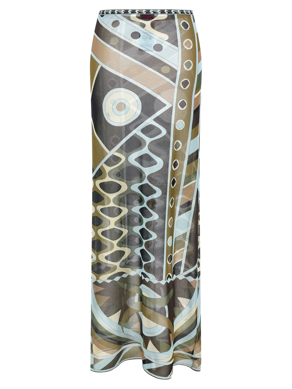 Emilio Pucci Multicolor Polyamide Mini Skirt - IT46