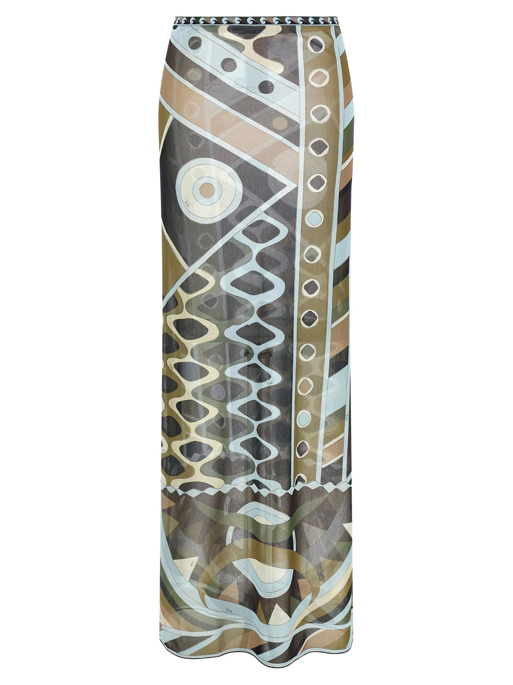 Emilio Pucci Multicolor Polyamide Mini Skirt - IT46