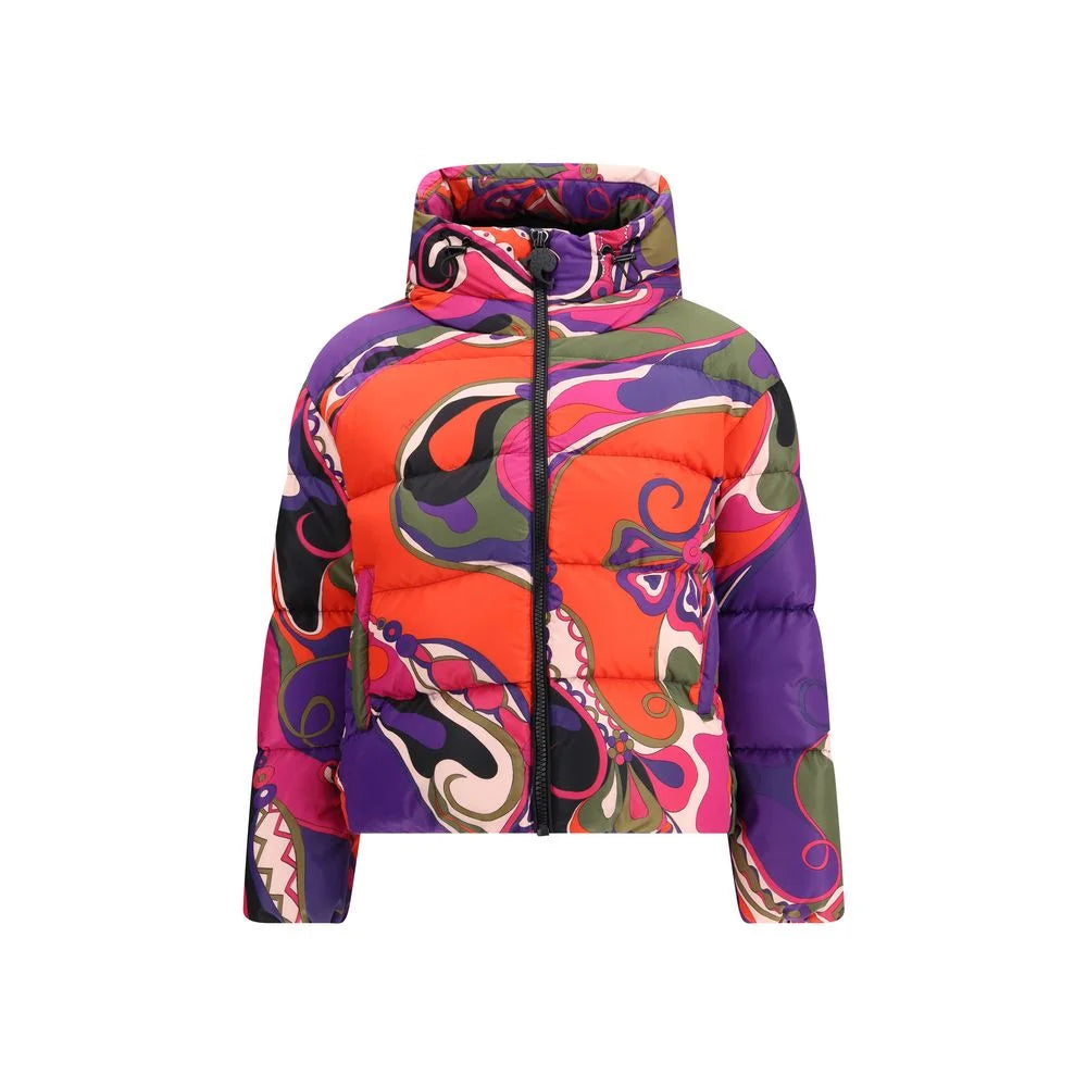 Emilio Pucci Multicolor Polyamide Shell Jacket