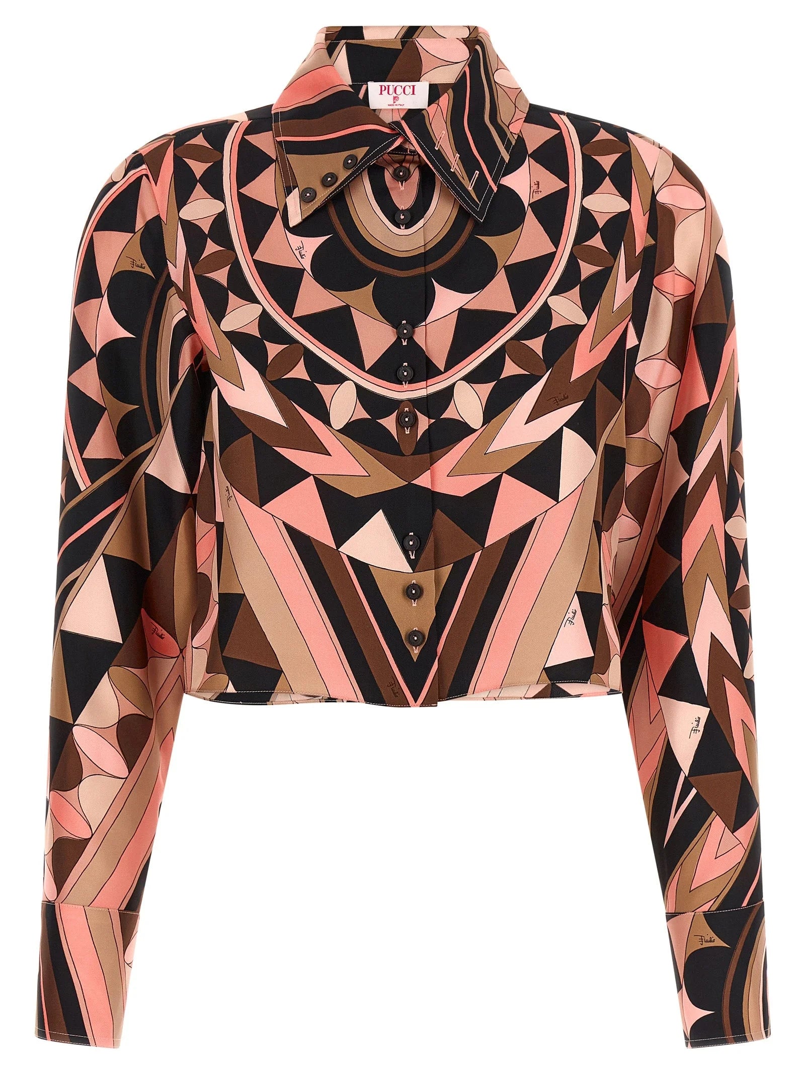 Emilio Pucci Multicolor Silk Blouse - IT44