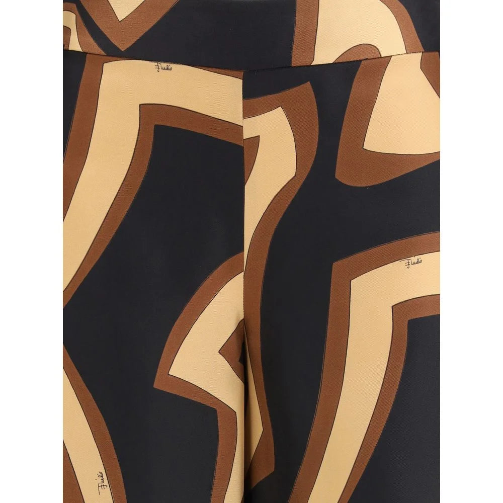Emilio Pucci Multicolor Silk Casual Pants - IT44 | L - Trousers