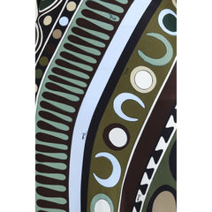 Vestido largo de seda multicolor Emilio Pucci - IT42 | L