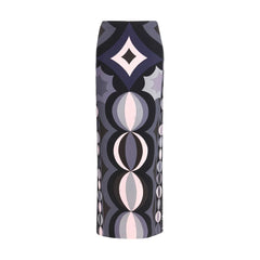 Emilio Pucci Multicolor Silk Long Skirt - Skirts