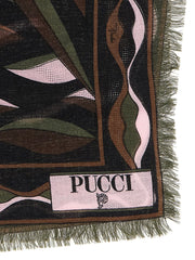 Emilio Pucci Multicolor Silk Scarf