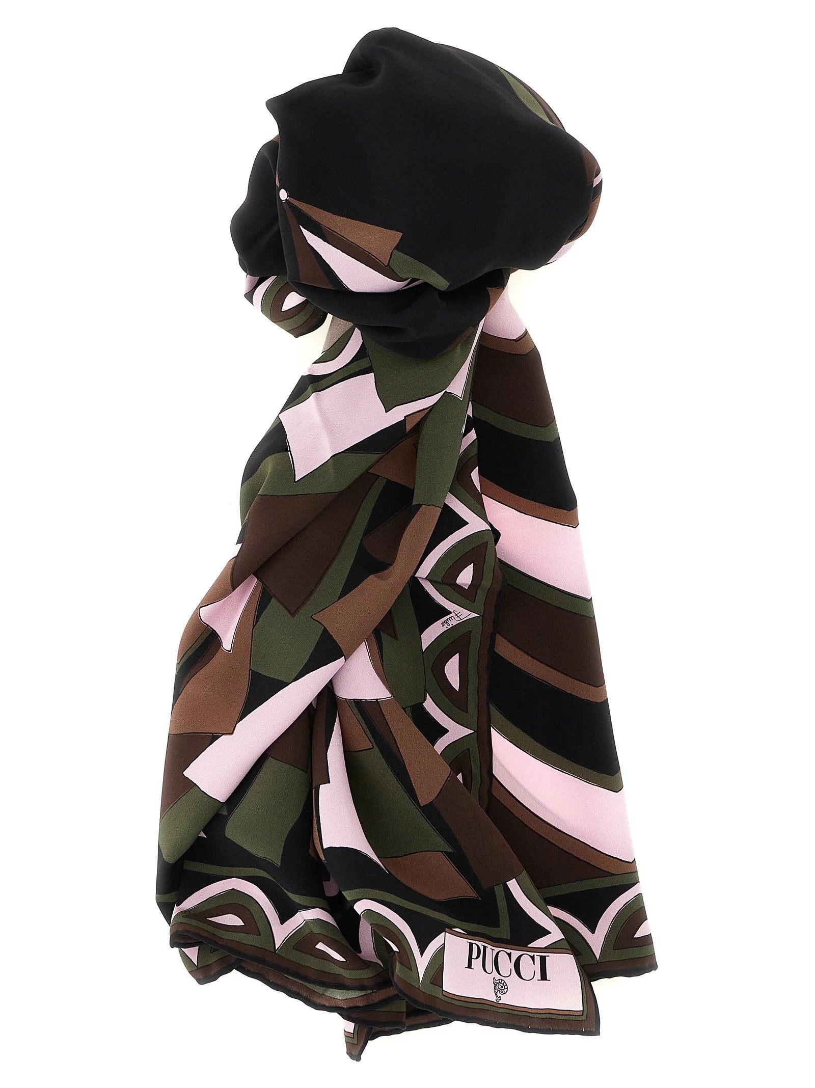 Emilio Pucci Multicolor Silk Scarf