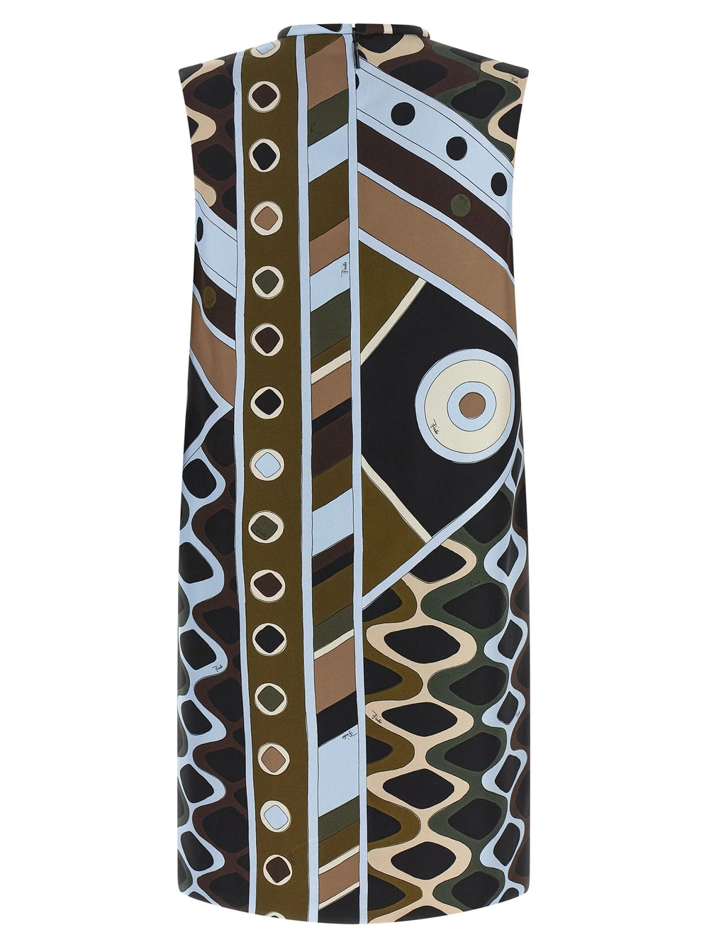 Emilio Pucci Multicolor Silk Short Dress - IT44