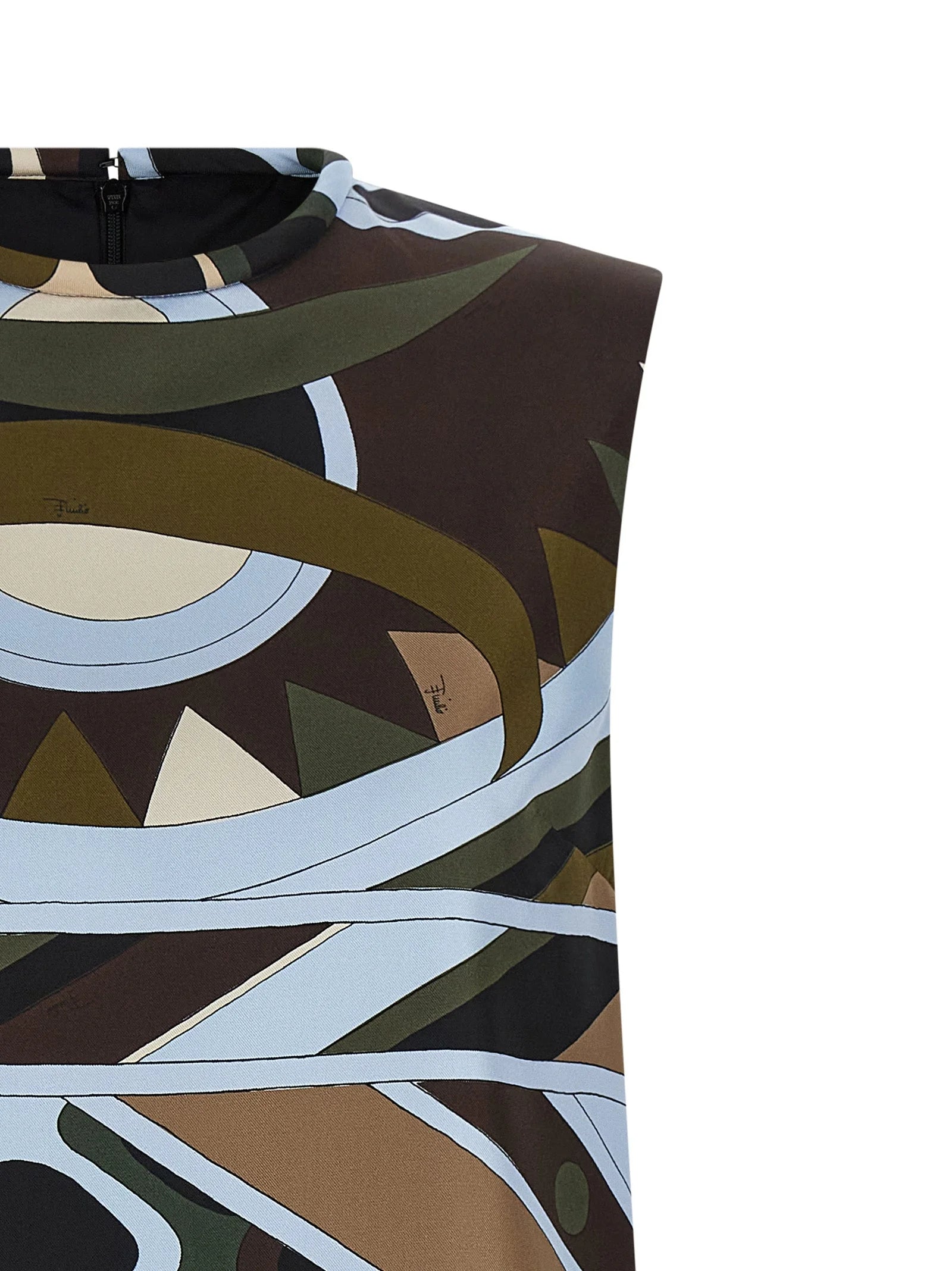 Emilio Pucci Multicolor Silk Short Dress - IT44