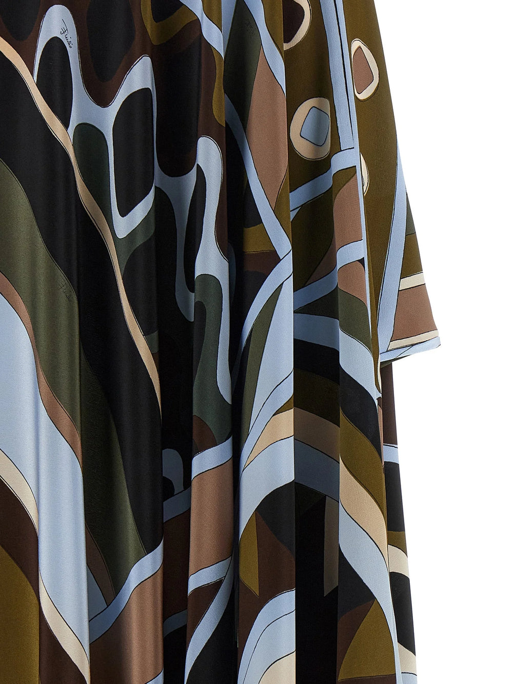 Emilio Pucci Multicolor Silk Short Dress - One Size