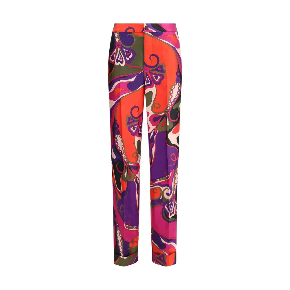 Emilio Pucci Multicolor straight Pants - Trousers