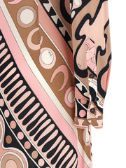 Emilio Pucci Multicolor Viscose Long Dress