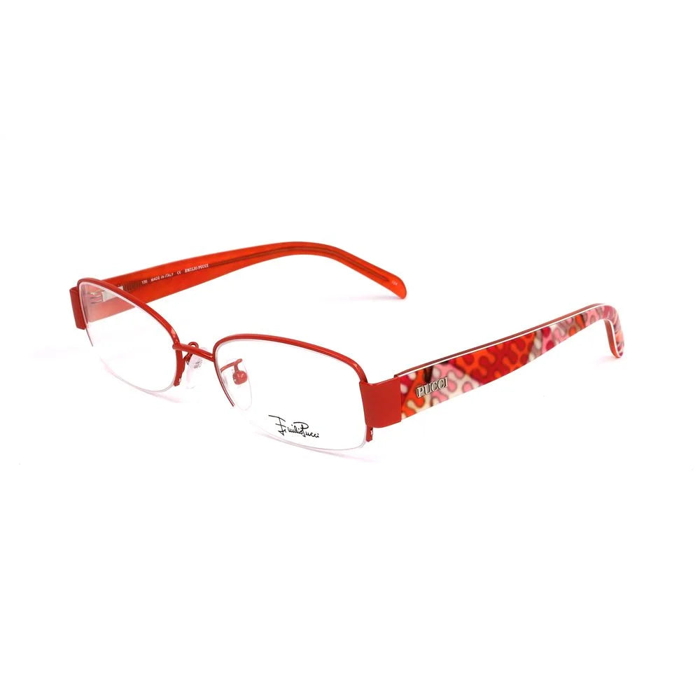 Emilio Pucci Orange Metal Frames - Eyeglasses